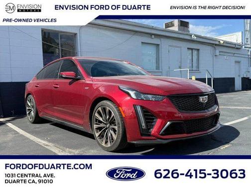 Radiant Red 2023 Cadillac CT5-V Blackwing