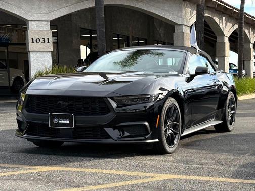 Shadow Black 2026 Ford Mustang EcoBoost Premium