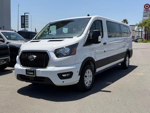 Oxford White 2025 Ford Transit-350 XLT