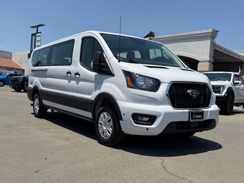 Oxford White 2025 Ford Transit-350 XLT