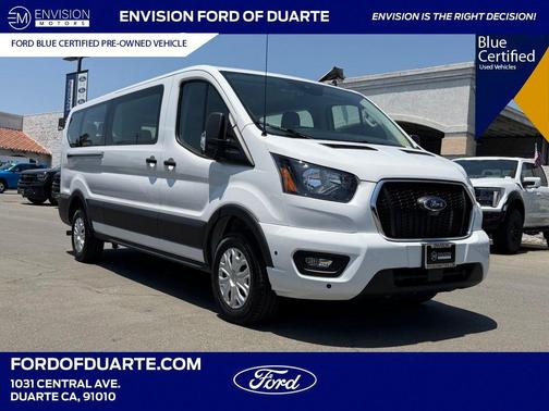 Oxford White 2025 Ford Transit-350 XLT