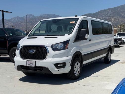 Oxford White 2025 Ford Transit-350 XLT