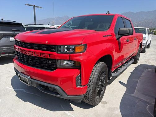 Red 2021 Chevrolet Silverado 1500 Custom