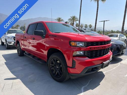 Red 2021 Chevrolet Silverado 1500 Custom