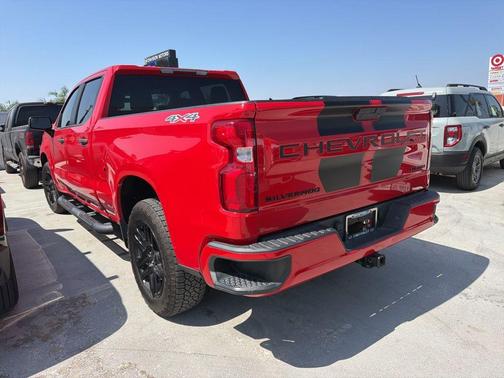 Red 2021 Chevrolet Silverado 1500 Custom