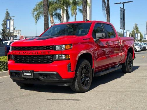 Red 2021 Chevrolet Silverado 1500 Custom