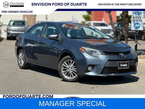 Slate Metallic 2014 Toyota Corolla LE Plus