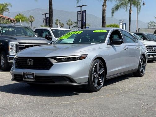 Lunar Silver Metallic 2023 Honda Accord Hybrid Sport