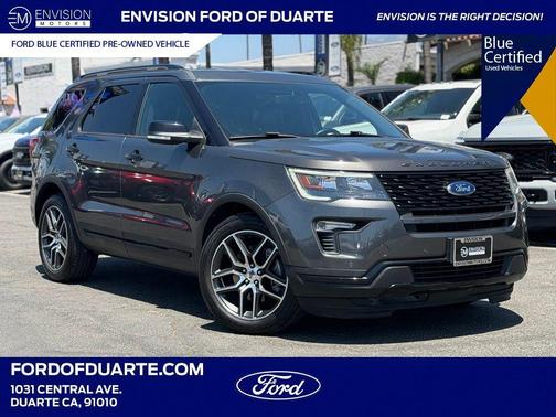 Magnetic 2019 Ford Explorer sport