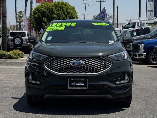 Green Metallic 2024 Ford Edge SEL
