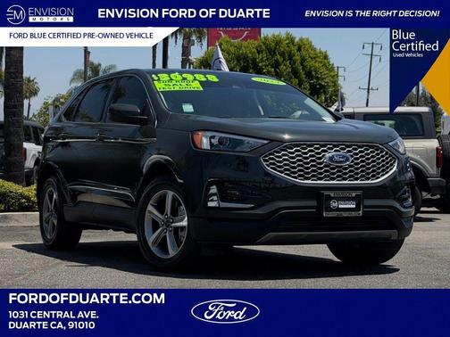 Green Metallic 2024 Ford Edge SEL
