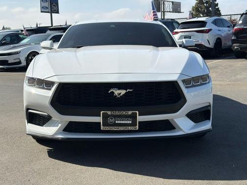Oxford White 2024 Ford Mustang EcoBoost Premium