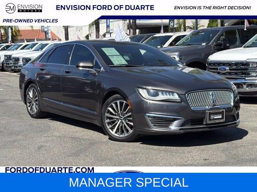 Magnetic Gray Metallic 2017 Lincoln MKZ Premiere