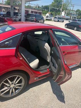 Scarlet Red 2017 Hyundai SONATA Sport 2.0T