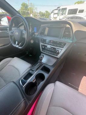 Scarlet Red 2017 Hyundai SONATA Sport 2.0T