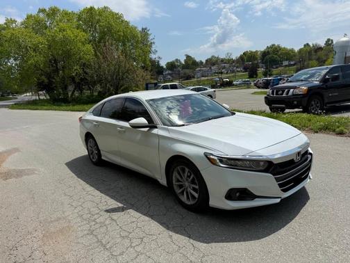 White 2021 Honda Accord LX 1.5T