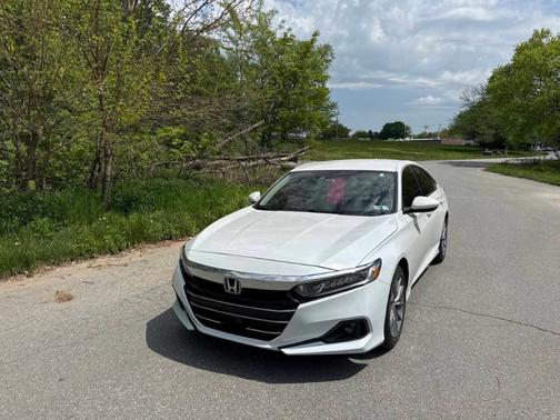 White 2021 Honda Accord LX 1.5T