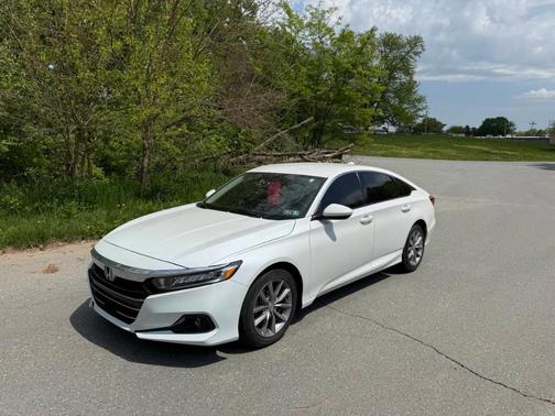 White 2021 Honda Accord LX 1.5T