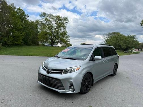 Silver 2020 Toyota Sienna Limited Premium