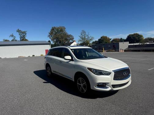 Majestic White 2020 INFINITI QX60 Luxe
