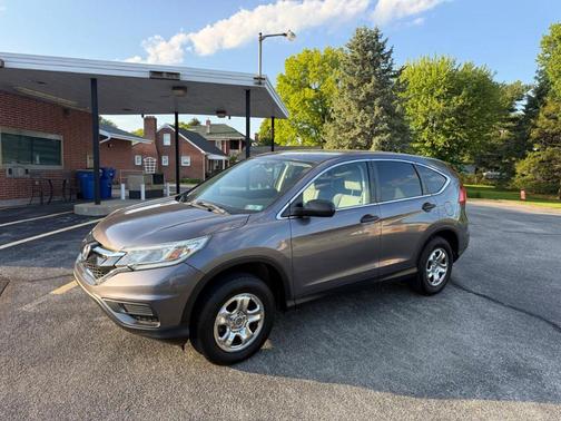 Gray 2016 Honda CR-V LX