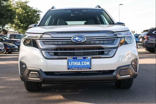 Crystal White Pearl 2026 Subaru Forester Hybrid Limited