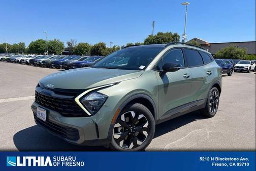 Jungle Green 2023 Kia Sportage X-Line