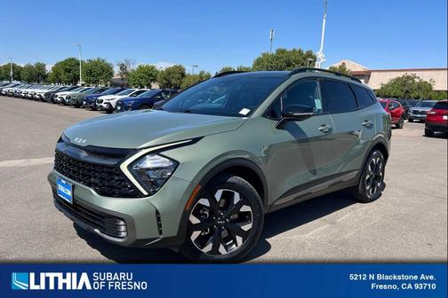 Jungle Green 2023 Kia Sportage X-Line