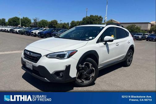 Crystal White Pearl 2023 Subaru Crosstrek Limited