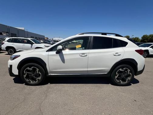 Crystal White Pearl 2023 Subaru Crosstrek Limited