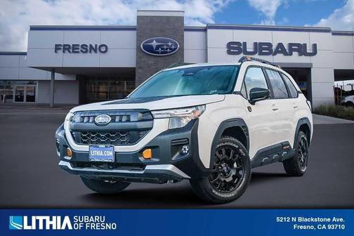 Crystal White Pearl 2026 Subaru Forester Wilderness