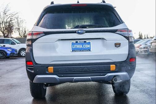 Crystal White Pearl 2026 Subaru Forester Wilderness