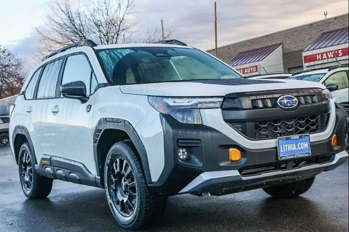 Crystal White Pearl 2026 Subaru Forester Wilderness
