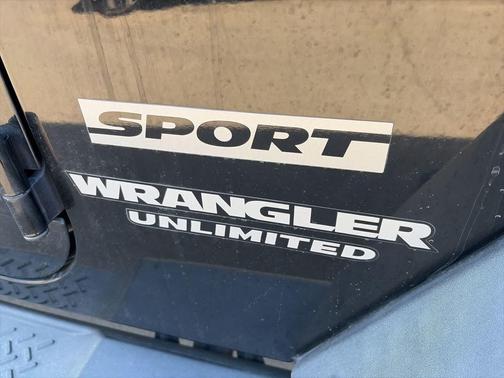 Black Clearcoat 2015 Jeep Wrangler Unlimited Sport