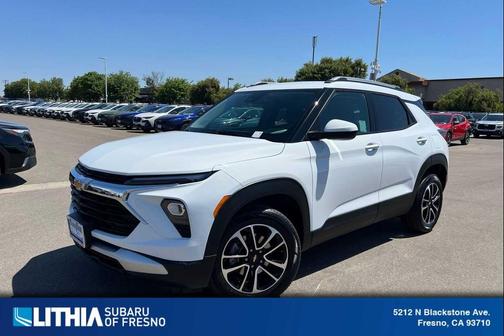 Summit White 2025 Chevrolet Trailblazer LT