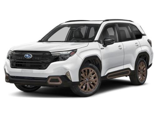 Crystal White Pearl 2026 Subaru Forester Hybrid Sport