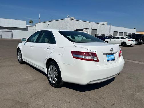 Super White 2011 Toyota Camry LE