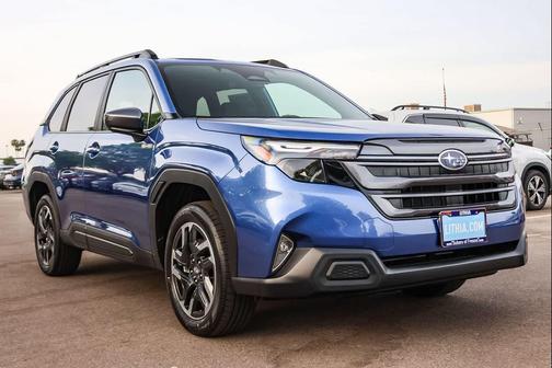 Daybreak Blue Pearl 2026 Subaru Forester Hybrid Premium