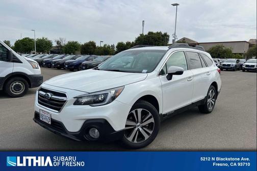 Crystal White Pearl 2018 Subaru Outback 2.5i Limited