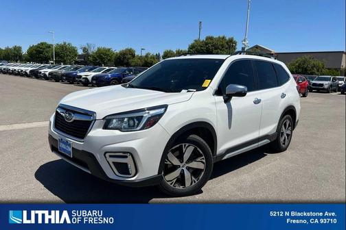 Crystal White Pearl 2019 Subaru Forester Touring