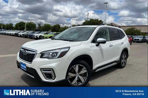 Crystal White Pearl 2019 Subaru Forester Touring