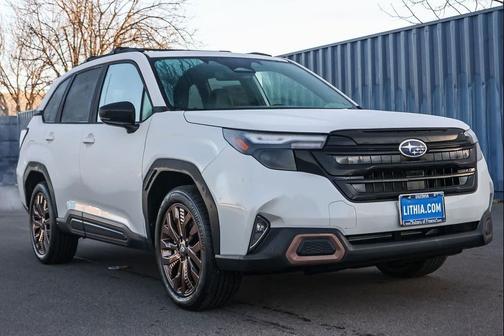 Crystal White Pearl 2026 Subaru Forester Sport