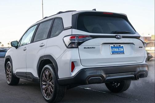 Crystal White Pearl 2026 Subaru Forester Sport