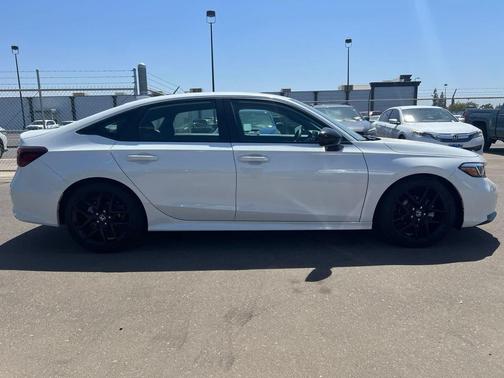 Platinum White Pearl 2026 Honda Civic Sport
