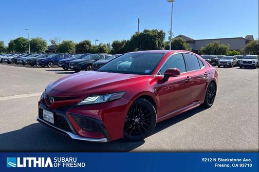 Supersonic Red 2022 Toyota Camry XSE