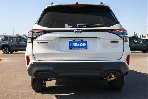 Crystal White Pearl 2026 Subaru Forester Hybrid Premium