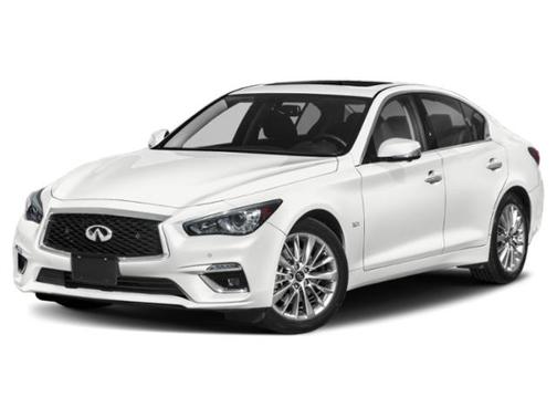 Majestic White 2019 INFINITI Q50 3.0t LUXE