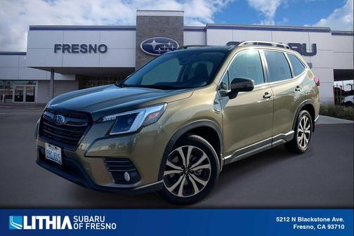 Autumn Green Metallic 2022 Subaru Forester Limited