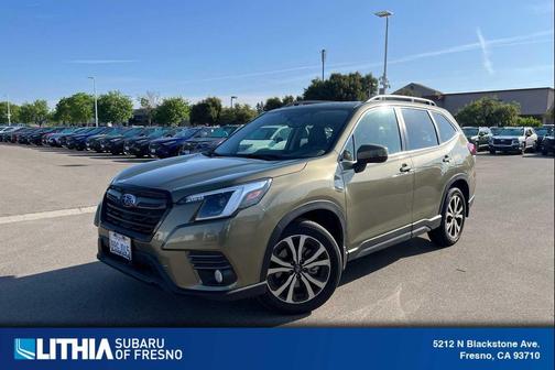 Autumn Green Metallic 2022 Subaru Forester Limited