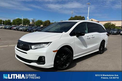 Platinum White Pearl 2025 Honda Odyssey Sport-L